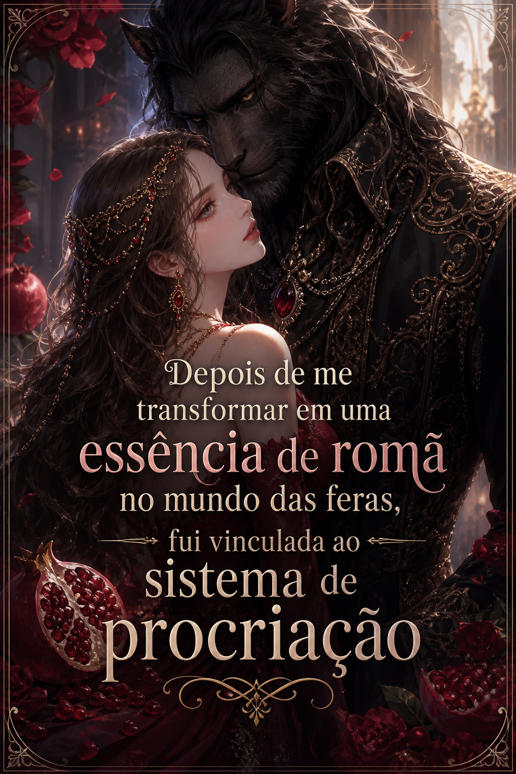 Depois de me transformar em uma essência de romã no mundo das feras, fui vinculada ao sistema de procriação